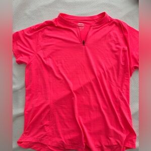 Slazenger Pink Polo Short Sleeve Tee